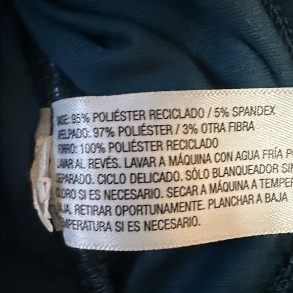 Wild Fable Deep Blue/Green Off-The-Shoulder Long-Sleeve Floral Fairy Top - Picture 5 of 5